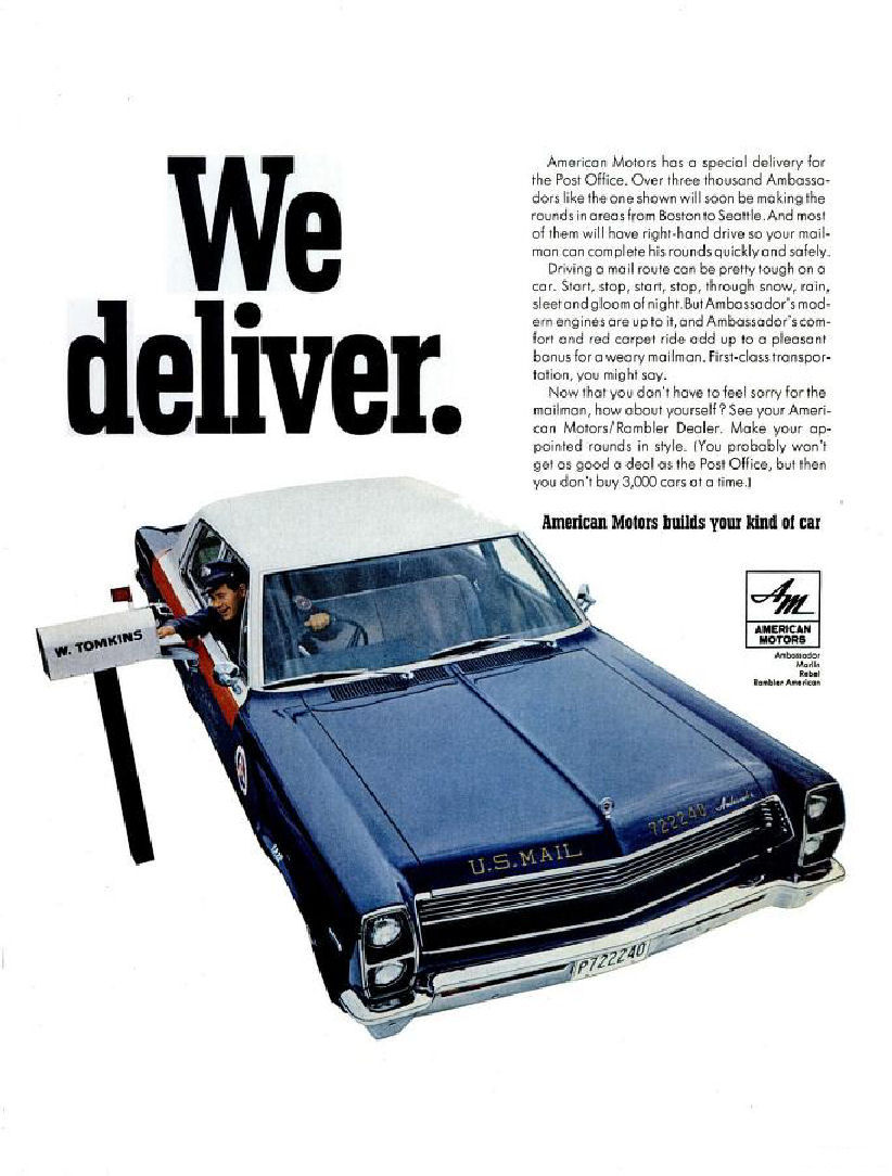 1967 AMC Auto Advertising